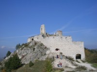 zřícenina hradu Čachtice