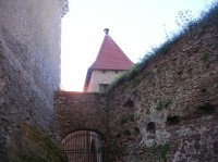 věžička za zdí
