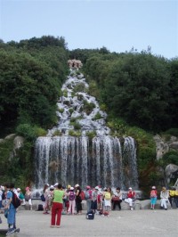 Park Královského paláce Caseta,Itálie,www.fotogaleriezahrad.cz