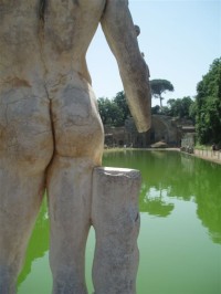 Řím - Villa Adriana ,Tivoli, Italské zahrady III.