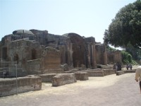 Řím - Villa Adriana ,Tivoli, Italské zahrady III.
