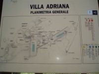 Řím - Villa Adriana ,Tivoli, Italské zahrady III.