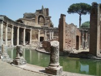 Řím - Villa Adriana ,Tivoli, Italské zahrady III.