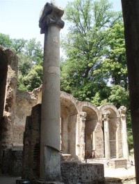 Řím - Villa Adriana ,Tivoli, Italské zahrady III.