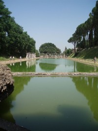 Řím - Villa Adriana ,Tivoli, Italské zahrady III.