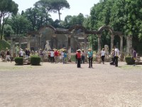 Řím - Villa Adriana ,Tivoli, Italské zahrady III.