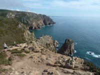 Cabo da Roca - cesta dolů k moři