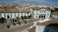 Praça Dom Afonso III - pohled z věže katedrály Sé