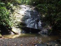 Ulu Temburong - jezírko s vodopádem
