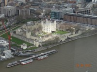 The Shard - výhled na Tower of London