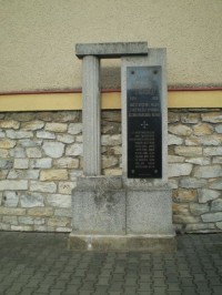 Lukavice - památník padlých v 1.světové válce