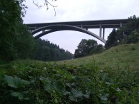 Dálniční most přes Oprárenské údolí