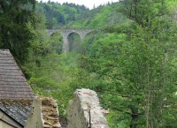 014 Průhled na žampašský viadukt