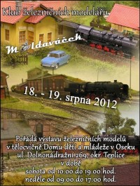 Výstava železničních modelů při Oseckých slavnostech
