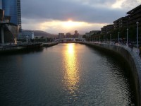 Bilbao-pohled z mostu