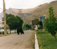 Okolí městečka Maku v Iránu