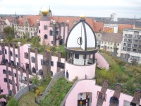 Nová stavba architekta Hunderwassera - Zelená citadela