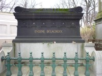 Paříž - historie a osobnosti na hřbitově - Eugene Delacroix
