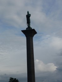 Trondheim - Socha zakladatele města