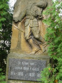 Pomník obětem války v Řídeči