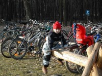 Jarní organizovaný cyklovýlet Litovelským Pomoraví - 2. 4. 2011