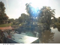 Veselí na Moravě (přístav na Baťově kanále) - foto z webkamery