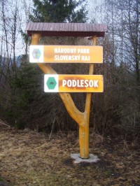Podlesok v Slovenskom Raji