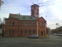Výpravná budova konskej železnice v Bratislave