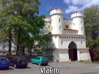 nádherný vstup do zámku Vlašim