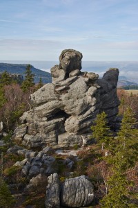 Velky Szczeliniec - skalní útvary