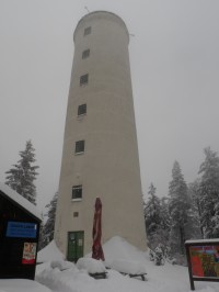 vrchol Libína, 1096 m, 13.2.2010