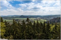 33-Výhled z Adršpašského hradu