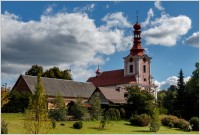 Kostel sv. Mikuláše v Dobřanech (pod Orlickými horami)