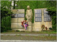 Licoměřice - památník obětem 2. světové války