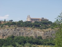 Pohled na Orvieto zdola