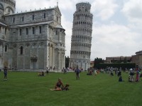 Pisa - opravdu hodně nakloněná o 5 metrů