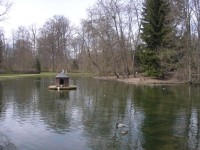 V zámeckém parku v Donaueschingene