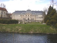 V čase naši poslední návštěvy byl zámek v Donaueschingene v rekonstrukci