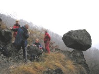 Čertova skála je oblíbeným cílem a zastávkou turistů