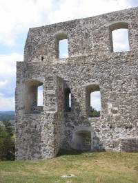 Zbytky hradu Dobrá Niva