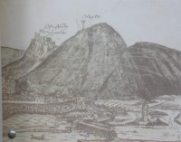 Kresba z roku 1599 hovorí, že na hradnom kopci bola protiturecká vartovka