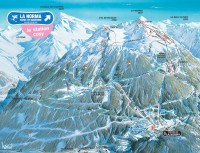 Mapka ski arealu
