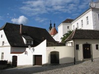 Krems - starobylé domy v centru města