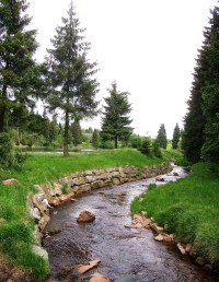 Hraniční rybník u Hory.sv.Šebestiána