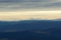 Kleť - Výhled na Alpy