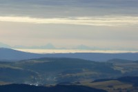 Kleť - Výhled na Alpy