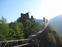 Drákulův hrad v Transylvánii