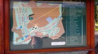 Mapa obce Podhájské