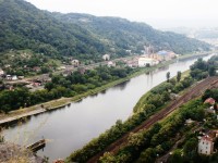 Pohled k Ústí nad Labem