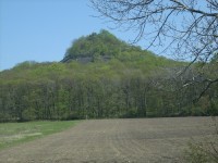 Náš cíl - hrad Ostrý